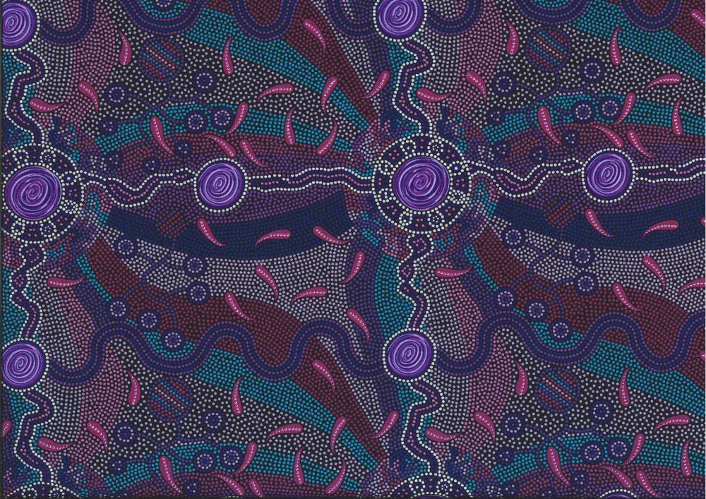 M&amp;S Textiles Australia Roaring Forties RFP Purple