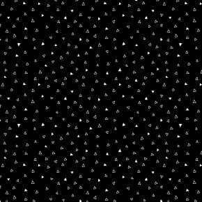 RJR Fabrics Triangulate RJ1623-BK9 Black