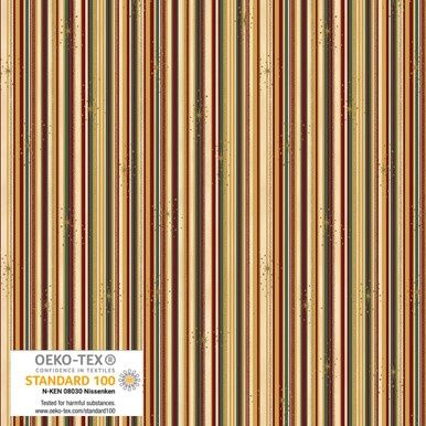 Stof Fabrics We Love Christmas 4591-208 BeigeGold