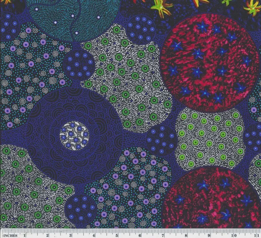 M&amp;S Textiles Australia Wild Bush Tomato Multi WBTM