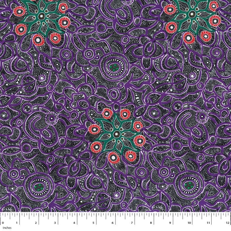 M&amp;S Textiles Australia Yallaroo YLAP Purple