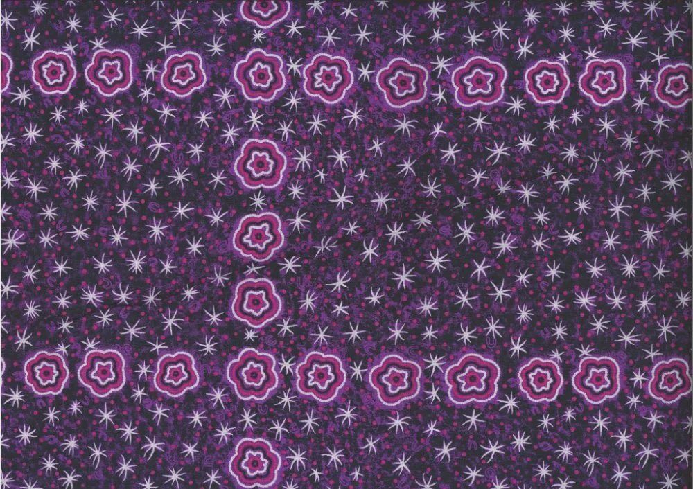 M&amp;S Textiles Australia Women Watching Stars Purple WWSP