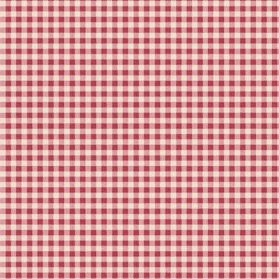 Tilda Fabrics Creating Memories Woven Gingham Red TIL160087