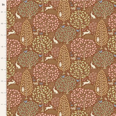 Tilda Fabrics Sanctuary Caramel 100567