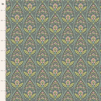 Tilda Fabrics Sanctuary Adina 100576 Greygreen