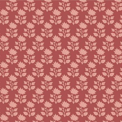Tilda Fabrics Sanctuary Mira Blender TIL110105 Rhubarb