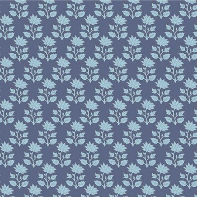 Tilda Fabrics Sanctuary Mira Blender TIL110109 Blue