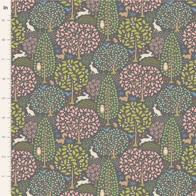 Tilda Fabrics Sanctuary Greygreen 100577