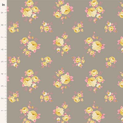 Tilda Fabrics Sunday Brunch TIL100589-V15 Grey
