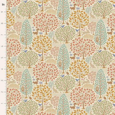 Tilda Fabrics Sanctuary Warm 100562