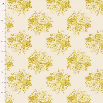 Tilda Fabrics Sunday Brunch TIL100587-V15 Sour Yellow