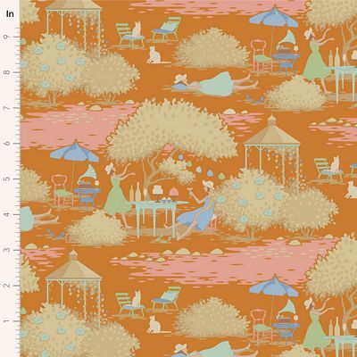 Tilda Fabrics Sunday Brunch TIL100595-V15 Ginger