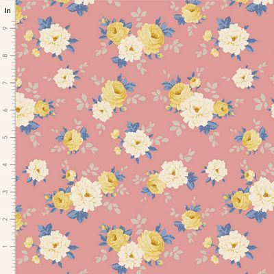 Tilda Fabrics Sunday Brunch TIL100593-V15 Pink