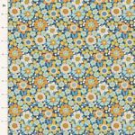 Tilda Fabrics Wallflower TIL100603 V15 Blue