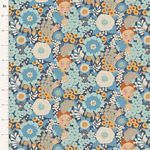 Tilda Fabrics Wallflower TIL100607 V15 Blue