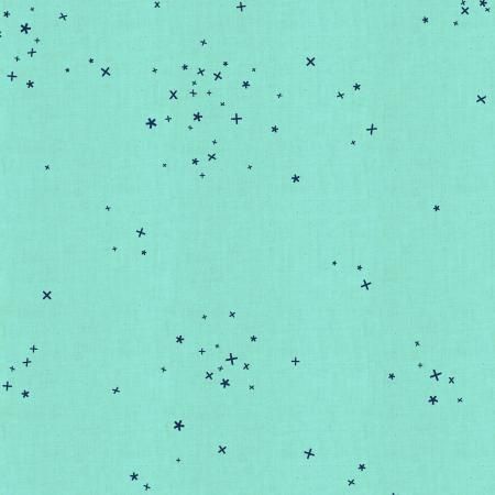 Cotton+Steel Freckles CS100 MI6U Mint Chip Unbleached
