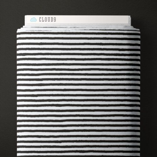 Cloud9 Fabrics Gothic Whimsy 227998 Black/White