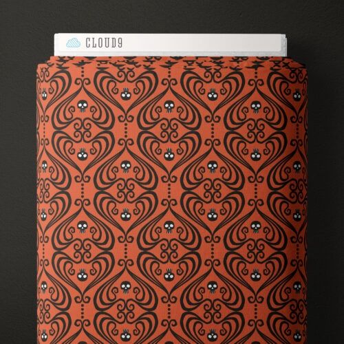 Cloud9 Fabrics Gothic Whimsy 228002 Red/Black