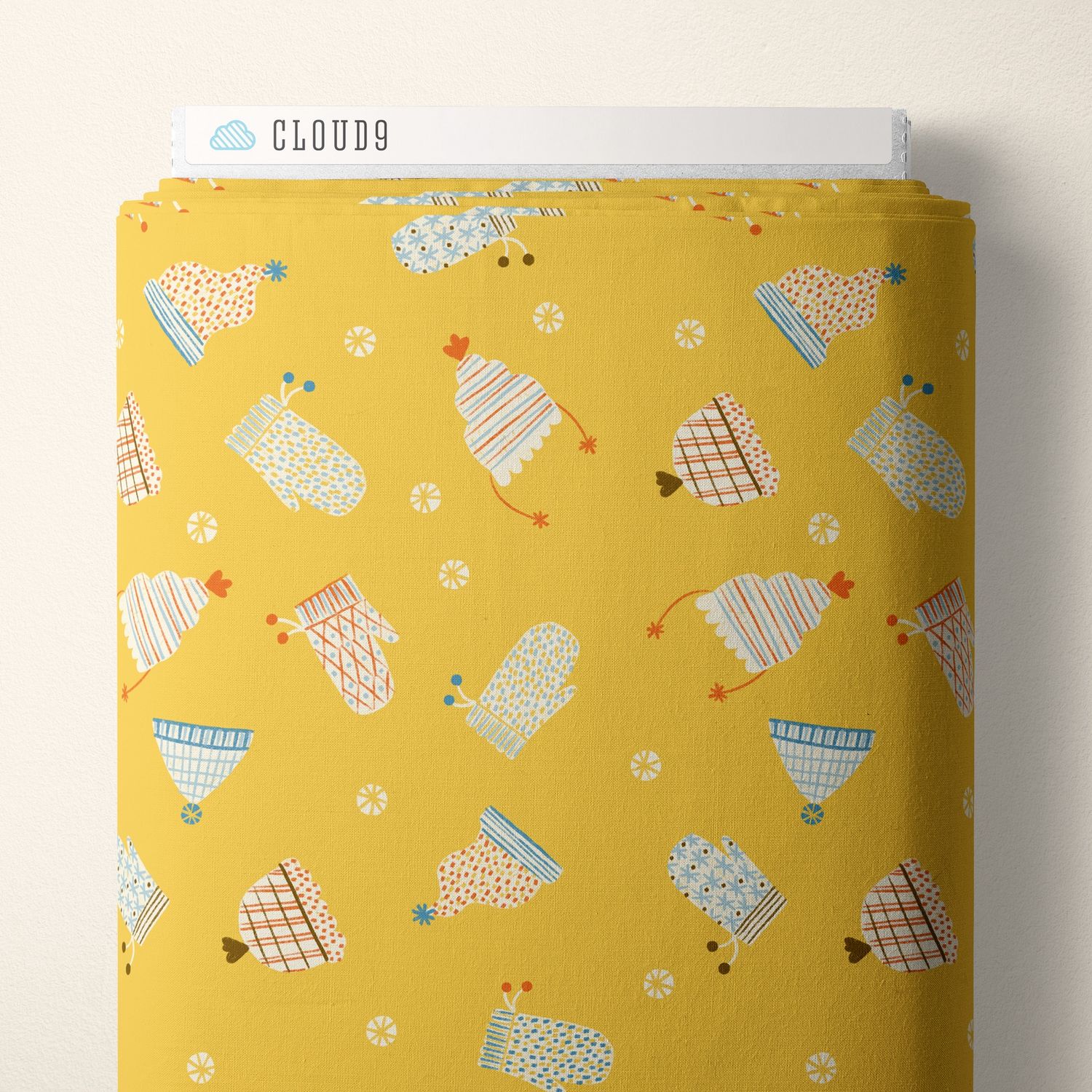 Cloud9 Fabrics Snow Friends 228127
