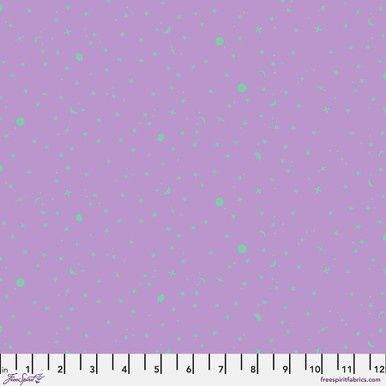 FreeSpirit Fabrics Space Sprinkles PWTP254.Frozenberry