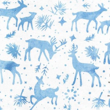 Island Batik Snowed In ISB122326700 White