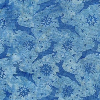 Island Batik Snowed In ISB122327510 Blue Sky