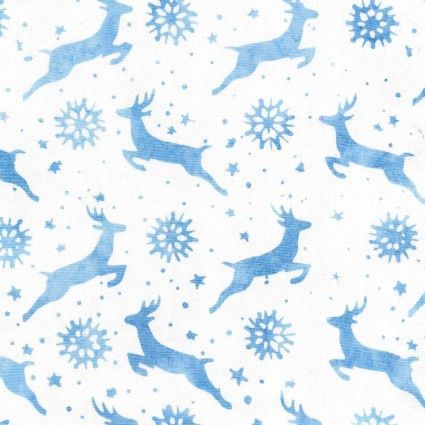 Island Batik Snowed In ISB122327700 White