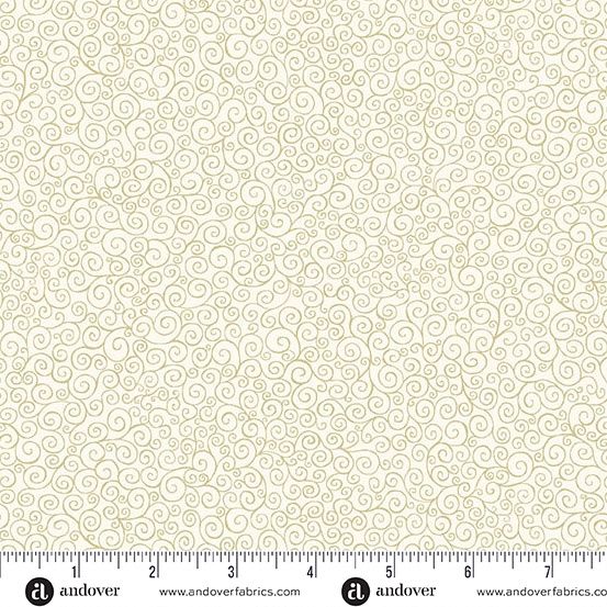 Makower UK Good Tidings MU-109-Q Cream