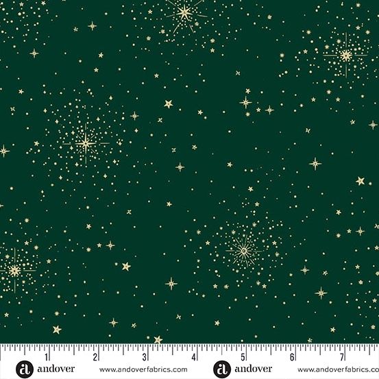 Makower UK Good Tidings MU-108-G Green
