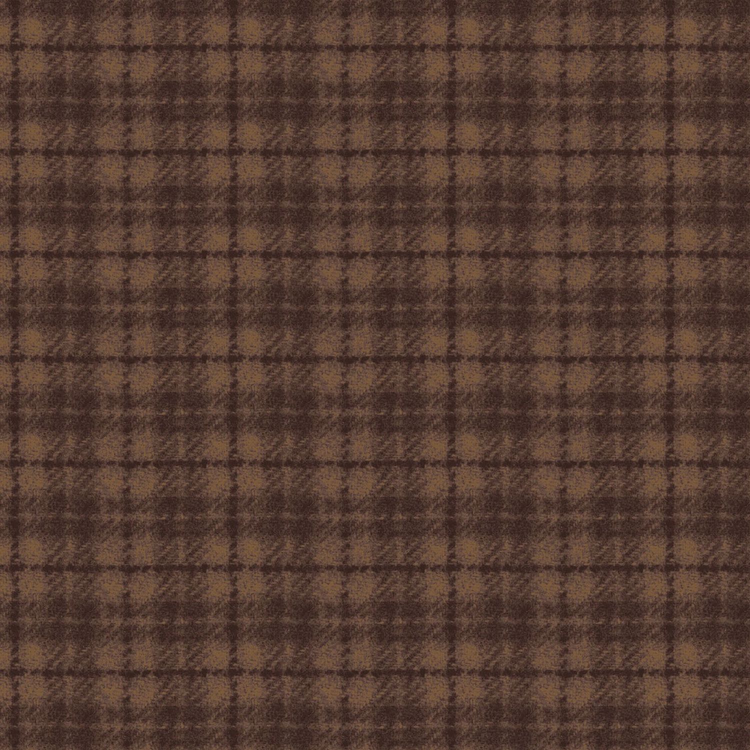 Maywood Studio Woolies Flannel  Plaid MASF 18502-A2 Brown