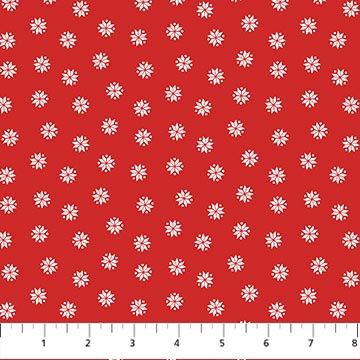 Northcott Bear Hugs Flannel F10492-24 Red
