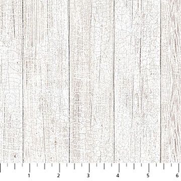 Northcott Fabrics Winter Song 27810-10 White/Gray