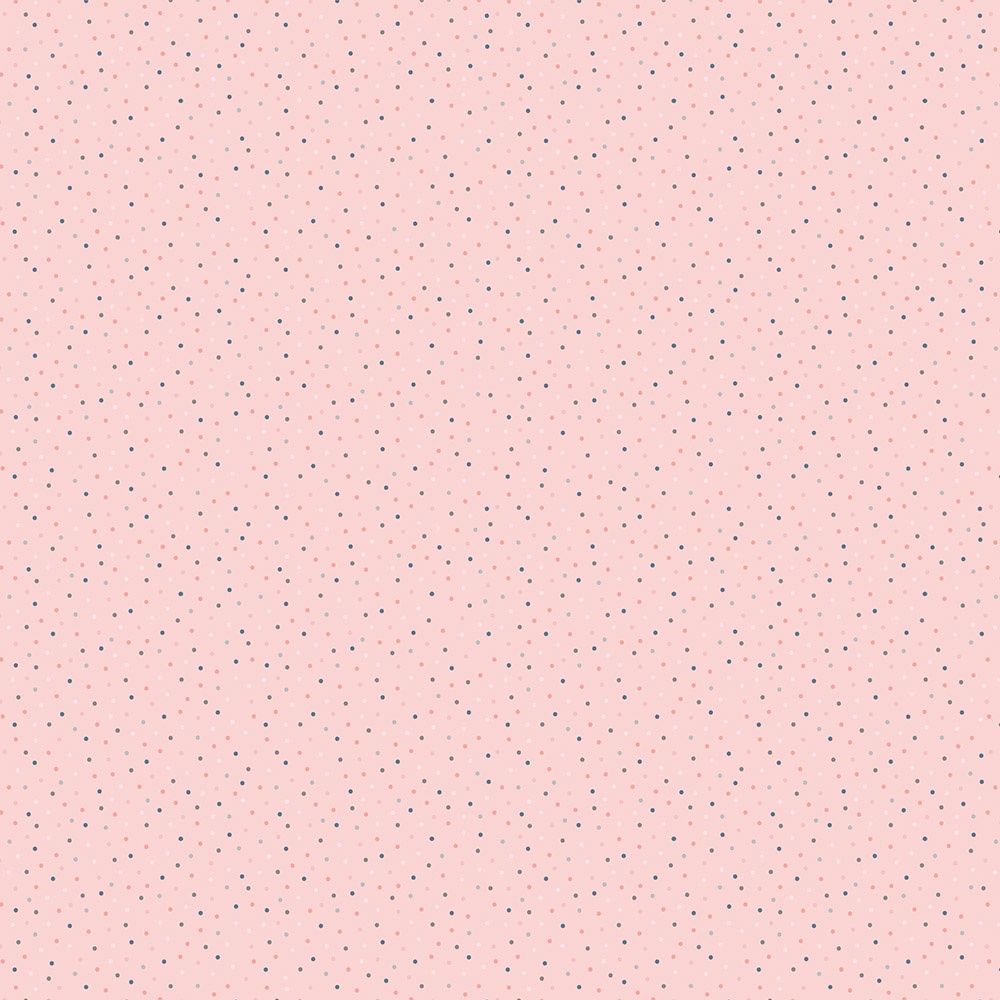 Poppie Cotton Country Confetti Strawberry Lemonade CC20180 Light Pink