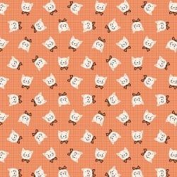 Poppie Cotton Sweet Tooth ST24309 Orange