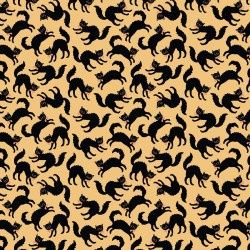 Poppie Cotton Sweet Tooth ST24302 Yellow