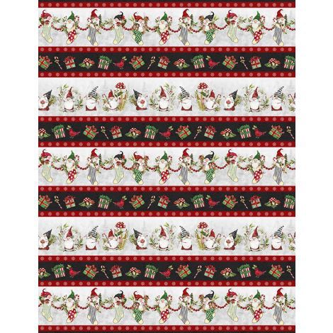 Wilmington Prints Merry Gnome-ments 3023 39890 939 Multi