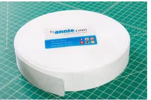ByAnnie Strapping 1.5&quot; SUP164-1.5-W White