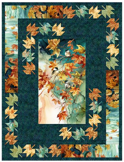 Autumn Blaze Quilt Kit