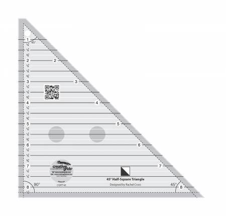 Creative Grids 45 Degree Half-Square Triangle 8.5&quot; CGRT45