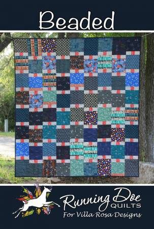 Beaded Pattern by Running Doe Quilts for Villa Rosa Designs VRD019