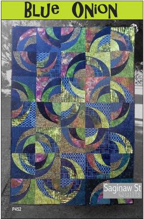 Blue Onion Quilt Pattern SSQ452