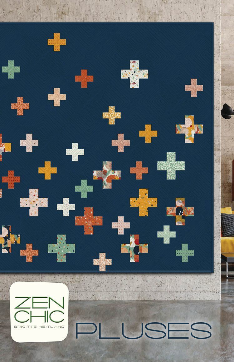 Zen Chic Pluses Pattern by Brigitte Heitland ZC PLBP