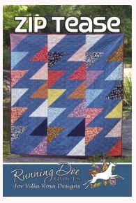 Villa Rosa Designs Zip Tease Pattern by Running Doe VRDRD048
