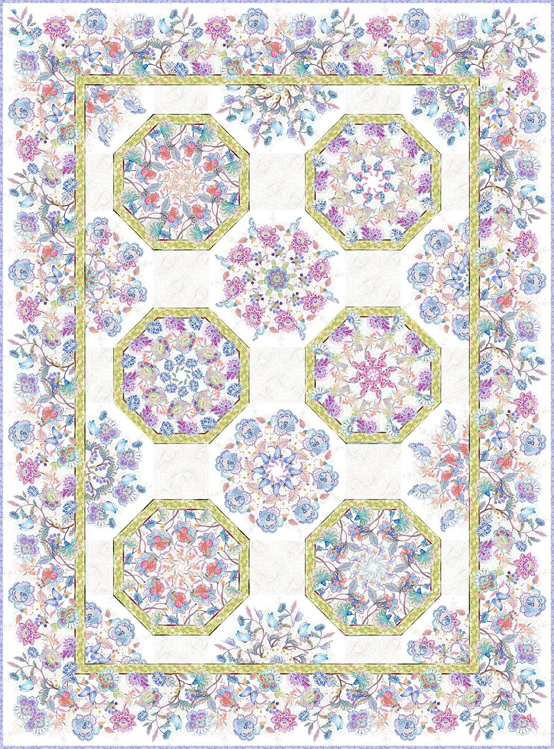 Daydreams Kaleidoscope Quilt Pattern DDKPATT
