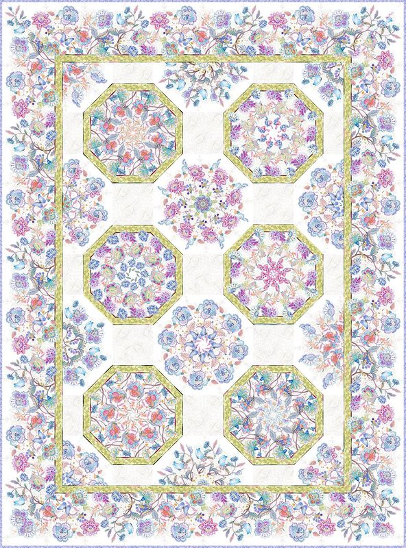 Daydreams Kaleidoscope Quilt Pattern DDKPATT