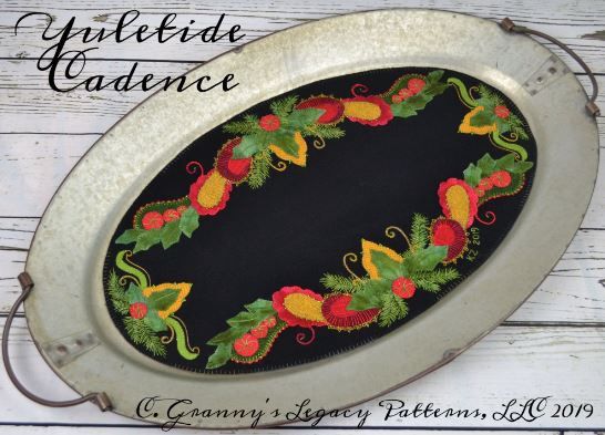 Granny&#39;s Legacy Patterns Yuletide Cadence GLP-256