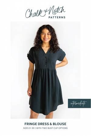 Fringe Dress &amp; Blouse Pattern CAN41801