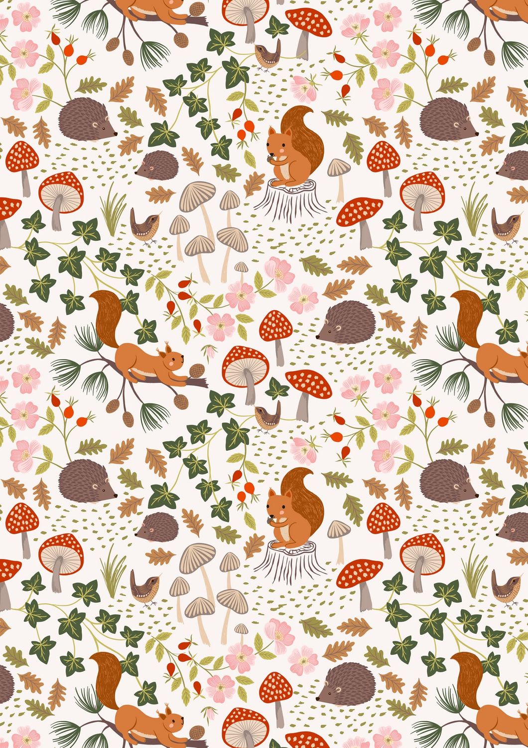 Lewis &amp; Irene Snuggle-Up Season Flannel F695.1