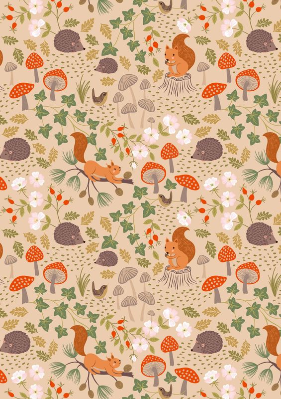 Lewis &amp; Irene Snuggle-Up Season Flannel F695.2