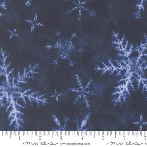 Moda Fabrics Winter Chill 48100 13 Midnight